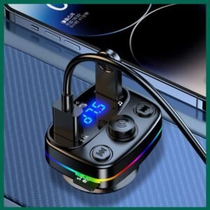 Car Charger and BT- FM receiver